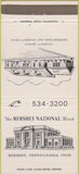 Matchbook Cover - Hershey National Bank PA 30 Strike