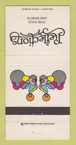 Matchbook Cover - Reflections Restaurant La Canada CA Yucca Valley 30 Strike