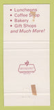 Matchbook Cover - Zehnders Restaurant Frankenmuth MI 30 Strike