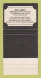 Matchbook Cover - Zeev's Restaurant Deli Toronto ON 30 Strike