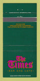 Matchbook Cover - The Times Bar and Cafe Minneapolis MN 30 Strike