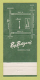 Matchbook Cover - Ray Radigan's Restaurant Kenosha WI 30 Strike