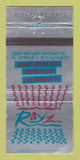 Matchbook Cover - Rayz Stuart FL BBQ 30 Strike