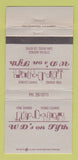 Matchbook Cover - WD's on Fifth San Diego CA 30 Strike
