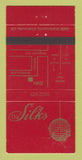Matchbook Cover - The Silks Emeryville CA 30 Strike