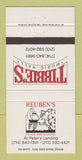 Matchbook Cover - Reuben's Restaurant Tibbie's Huntington Beach CA 30 Strike
