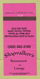 Matchbook Cover - Skywalker's Restaurant Hialeah FL 30 Strike