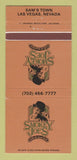 Matchbook Cover - Smokey Joe's Cafe Market Las Vegas NV 30 Strike