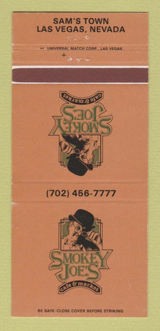 Matchbook Cover - Smokey Joe's Cafe Market Las Vegas NV 30 Strike