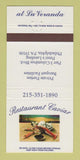 Matchbook Cover - Restaurant Caviar Philadelphia PA 30 Strike