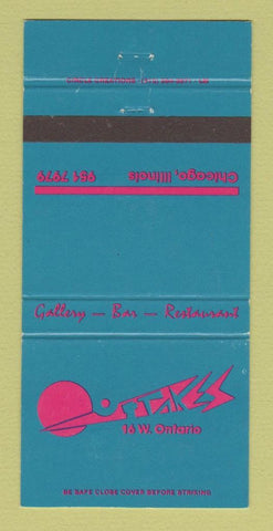 Matchbook Cover - Outtakes Restaurant Chicago IL 30 Strike