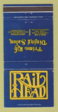 Matchbook Cover - Rail Head Restaurant Dallas Houston TX 30 Strike