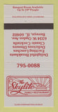 Matchbook Cover - Skylite Restaurant Berwyn IL 30 Strike