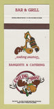 Matchbook Cover Smiling Moose Brew Pub Greeley Colorado Minneapolis MN 30 Strike