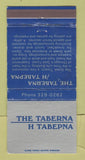Matchbook Cover - The Taberna Restaurant Greek Chicago IL WEAR 30 Strike
