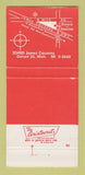 Matchbook Cover - Meyerson's Scotch & Sirloin Detroit MI 30 Strike