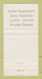 Matchbook Cover - Rich Andrews' Restaurant Bar St Louis MO WEAR 30 Strike