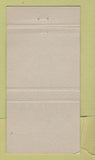 Matchbook Cover - Watt's Restaurants Scarborough ON 30 Strike
