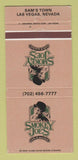 Matchbook Cover - Smokey Joe's Cafe Market Las Vegas NV 30 Strike