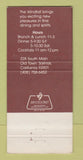 Matchbook Cover - The Windfall Restaurant Salinas CA 30 Strike
