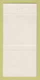 Matchbook Cover - W Brokke's Cafe Baltimore MD 30 Strike