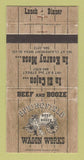 Matchbook Cover - Springfield Wagon Works El Cajon Kearny Mesa CA 30 Strike