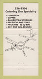 Matchbook Cover - Raritan Manor Restaurant Raritan NJ 30 Strike