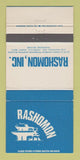 Matchbook Cover - Rashomon Inc Restaurant Honolulu Hawaii 30 Strike