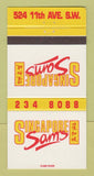 Matchbook Cover - Singapore Sam's Restaurant 30 Strike
