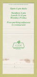 Matchbook Cover - O'Brien's Sirloin Inn Chicago IL WEAR 30 Strike