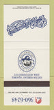 Matchbook Cover - Wallymagoo's Restaurant Toronto ON Pier 4 30 Strike