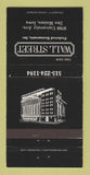 Matchbook Cover - Wall Street Restaurant Des Moines IA 30 Strike