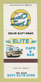 Matchbook Cover - Elite Cafe Bar Waco TX 30 Strike
