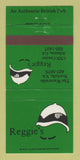 Matchbook Cover - Reggie's Restaurant Atlanta GA Norfolk VA 30 Strike