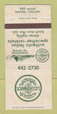 Matchbook Cover - Scornavacco's Washington Gardens Boulder Colorado 30 Strike