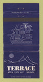 Matchbook Cover - Terrace Restaurant New York CIty 30 Strike