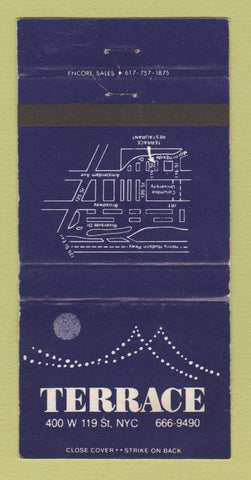 Matchbook Cover - Terrace Restaurant New York CIty 30 Strike