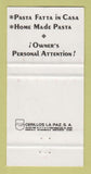 Matchbook Cover Ciao Italian Puerto Vallarta Jalisco Mexico WEAR 30 Strike