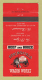 Matchbook Cover - Springfield Wagon Works El Cajon Clairemont CA 30 Strike