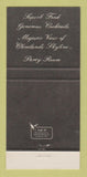 Matchbook Cover - Silver Quill Lakewood OH 30 Strike