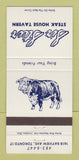 Matchbook Cover - Sir Steer Steak House Tavern Toronto ON 30 Strike