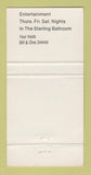 Matchbook Cover - Silver Nugget Restaurant Tavern Scarborough ON 30 Strike