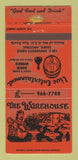 Matchbook Cover - The Warehouse Tempe AZ WORN 30 Strike