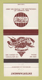 Matchbook Cover - Take 5 Charlie Brown's Restaurant Vancouver BC 30 Strike