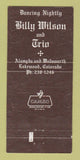 Matchbook Cover - Tally Ho Restaurant Lakewood Colorado 30 Strike