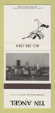 Matchbook Cover - Tin Angel Restaurant Pittsburgh PA 30 Strike