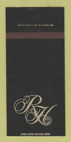 Matchbook Cover - Robson House Restaurant Reno NV 30 Strike