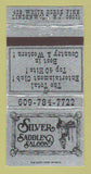 Matchbook Cover - Silver Saddle Saoon Lindenwold NJ WEAR 30 Strike