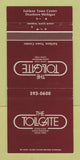 Matchbook Cover - The Tollgate Restaurant Dearborn MI 30 Strike