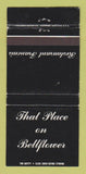 Matchbook Cover - Place on Bellflower Cleveland OH WEAR 30 Strike
